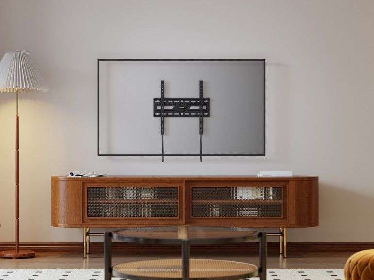 Gembird WM-75F-02 TV wall mount (fixed) 32”-75” Black