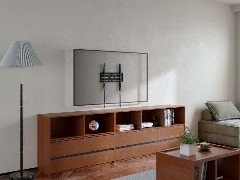 Gembird WM-75F-02 TV wall mount (fixed) 32”-75” Black