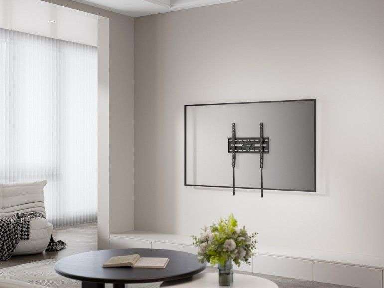 Gembird WM-75F-02 TV wall mount (fixed) 32”-75” Black