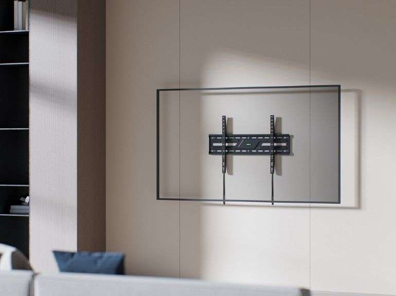 Gembird WM-86F-01 TV wall mount (fixed) 37”-86” Black