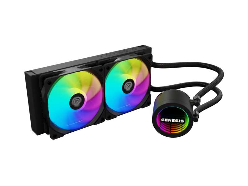Genesis Hydria 240 ARGB Black