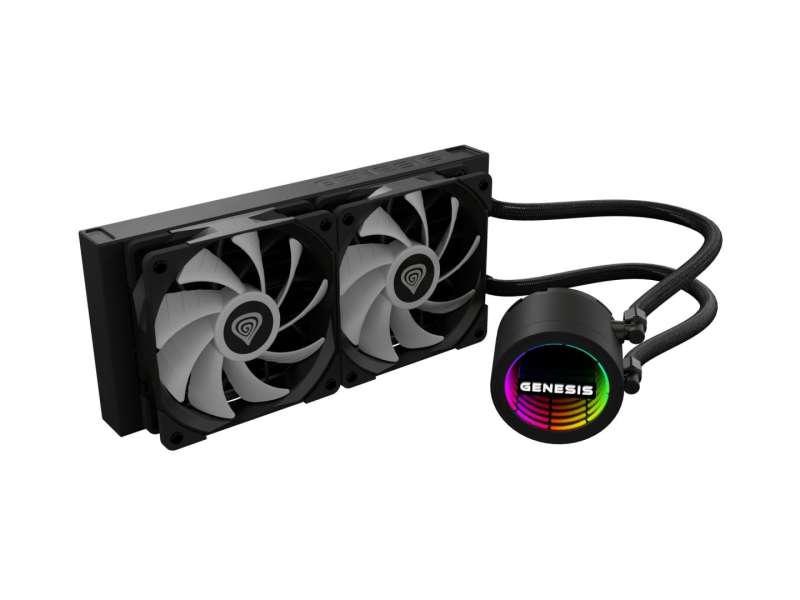Genesis Hydria 240 ARGB Black