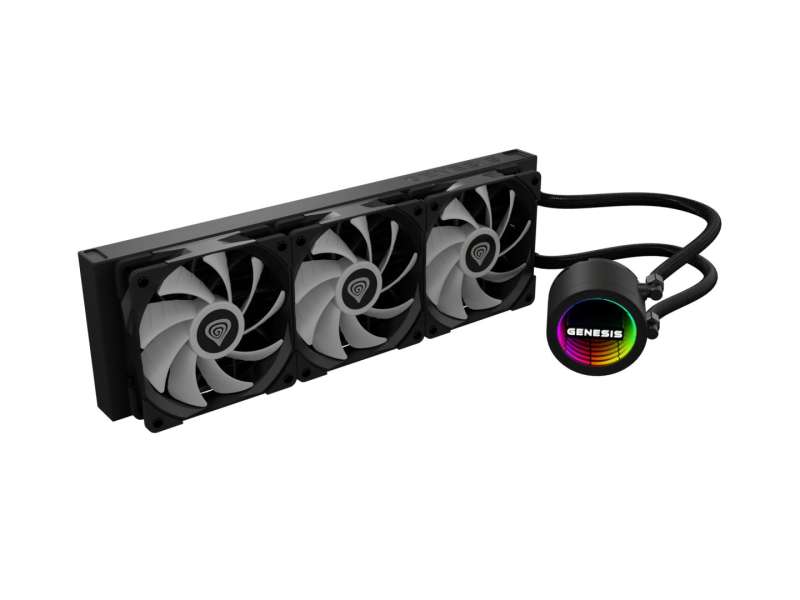 Genesis Hydria 360 ARGB Black