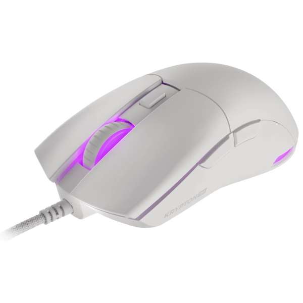Genesis Krypton 750 RGB Gaming Mouse White
