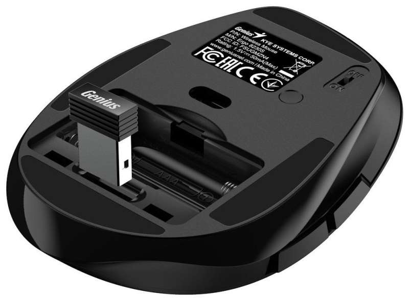 Genius Ergo 8230S Wireless Mouse Black