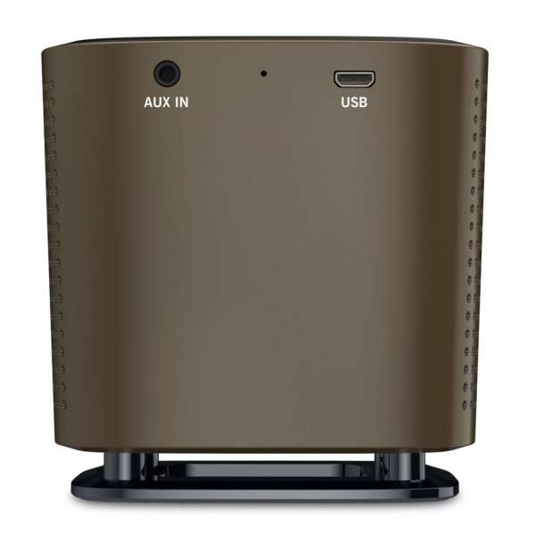 Genius SP-925BT Portable Bluetooth Speaker Chocolate Brown