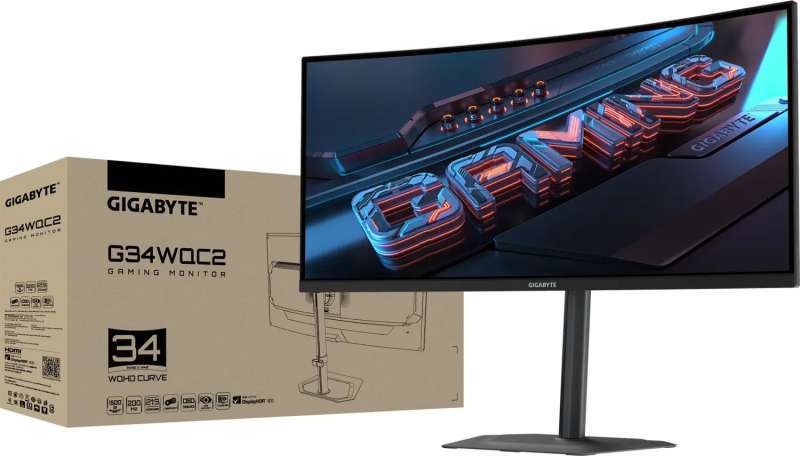 Gigabyte 34" G34WQC2 LED Curved