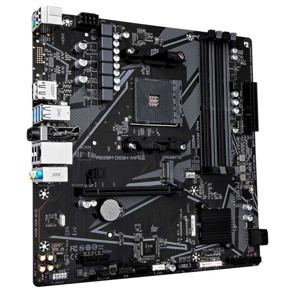 Gigabyte A520M DS3H WiFi6E