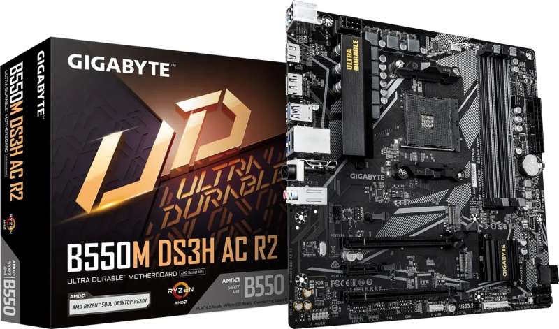Gigabyte B550M DS3H AC R2
