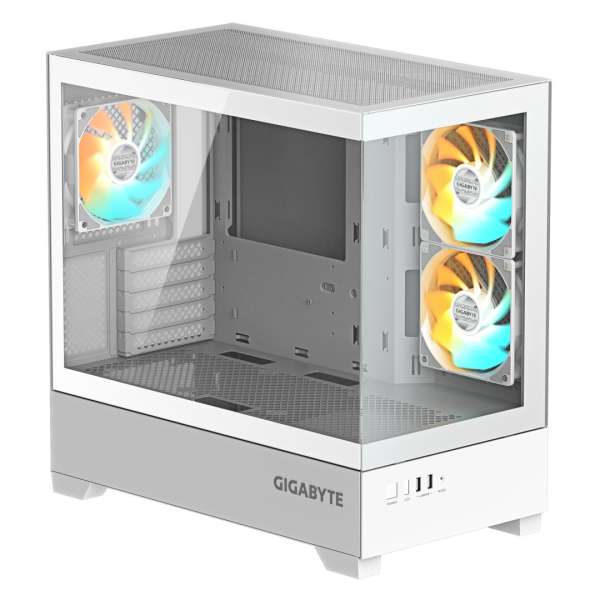 Gigabyte C201 Panoramic Ice Tempered Glass Black