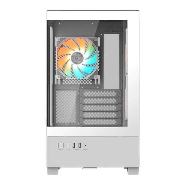 Gigabyte C201 Panoramic Ice Tempered Glass Black