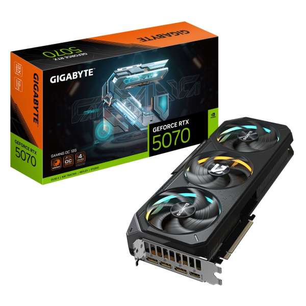 Gigabyte RTX5070 GAMING OC 12G