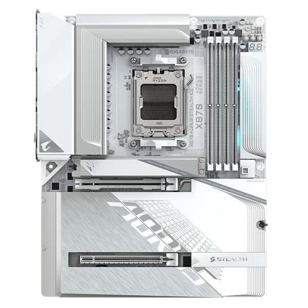 Gigabyte X870 AORUS STEALTH ICE