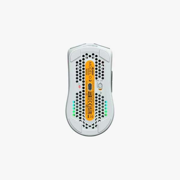 Glorious Model O 2 Wireless Bluetooth RGB Gaming Mouse White