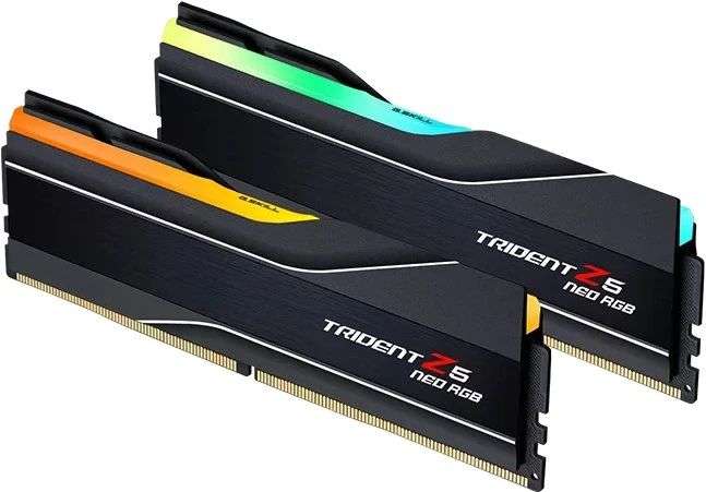 G.SKILL 32GB DDR5 6000MHz Kit(2x16GB) Trident Neo RGB Black