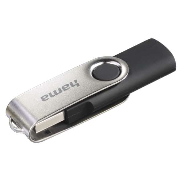 Hama 32GB Rotate Black/Silver