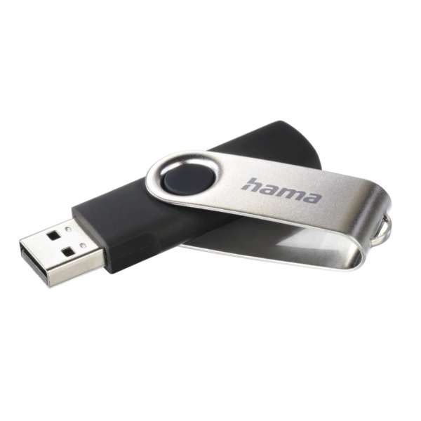 Hama 32GB Rotate Black/Silver