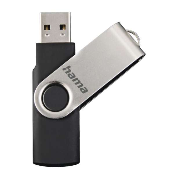 Hama 32GB Rotate Black/Silver