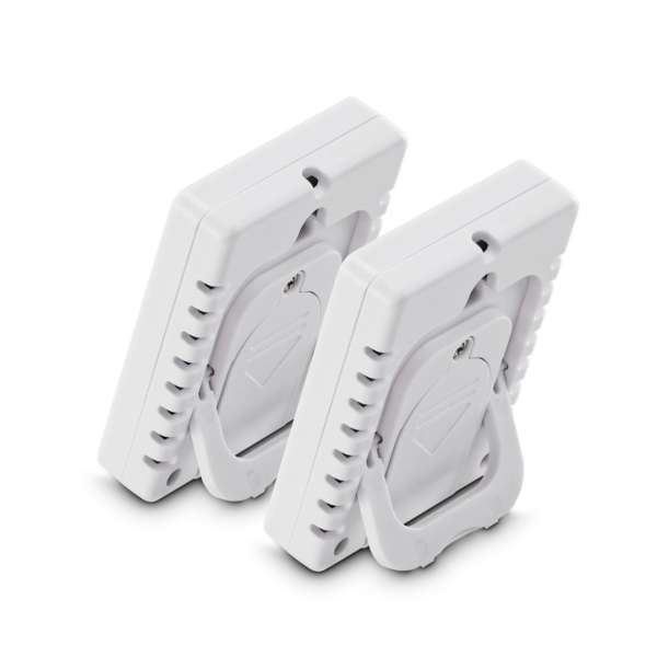 Hama Baros Thermometer and Hygrometer Digital for Indoors Set of 2 Időjárás Állomás White
