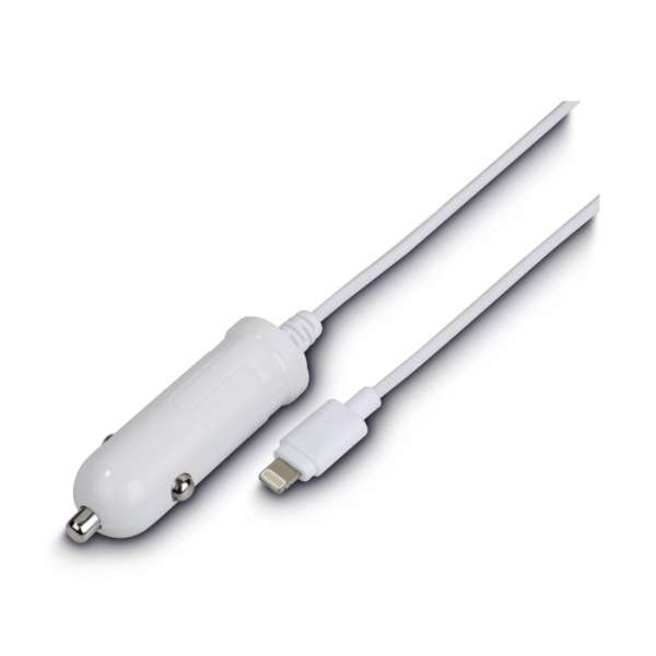 Hama Car Charger Lightning 1A White