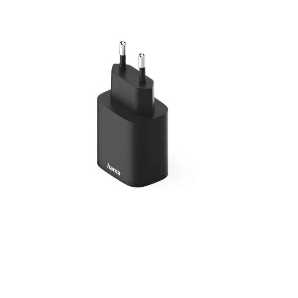 Hama Fast Charger USB-A/C PD 30W Black