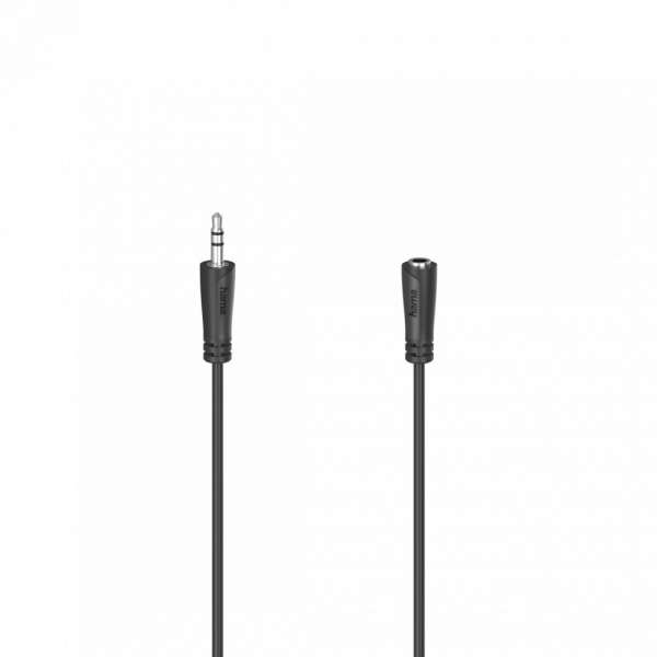 Hama FIC 3,5mm Jack hosszabítókábel 3m Black
