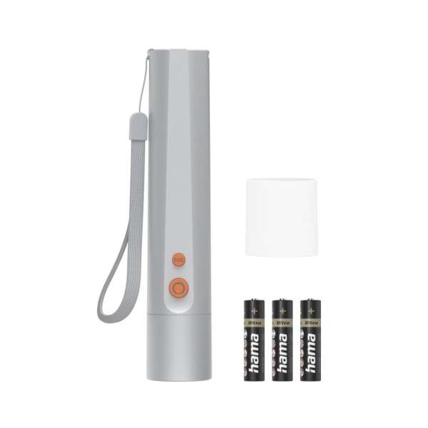 Hama FL250 LED torch zseblámpa Silver