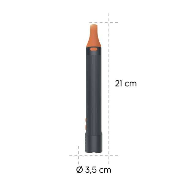 Hama FLX1200-C LED zseblámpa Black