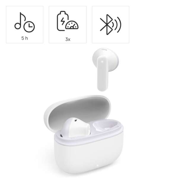 Hama Freedom Light II TWS Bluetooth Headset White