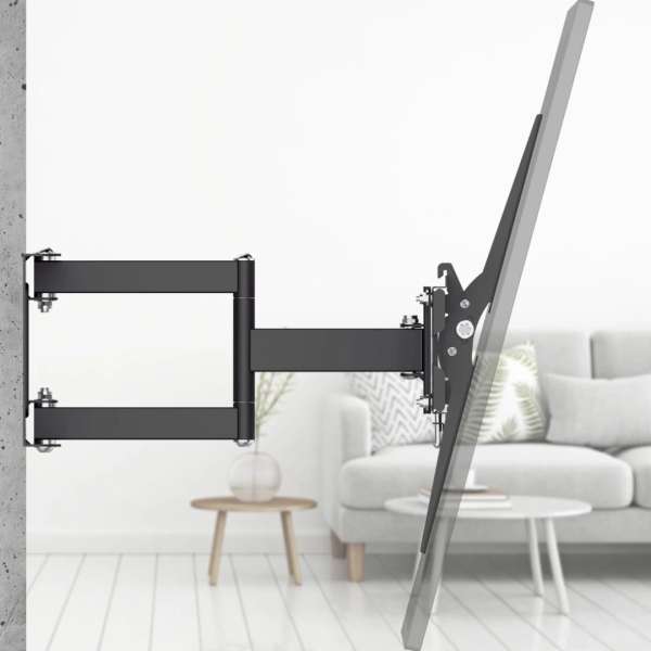 Hama FullMotion TV Wall Bracket 600x400 216cm (85") Black