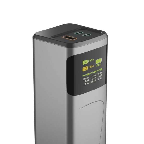 Hama ”High Power” 200W 24000mAh PowerBank Grey