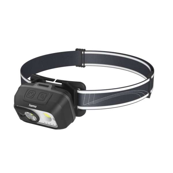 Hama HL500-C LED Fejlámpa Black
