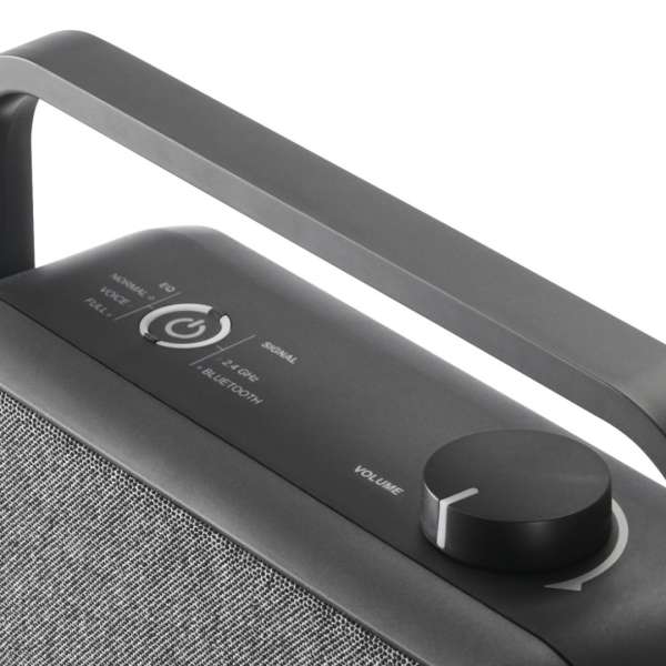 Hama Loudspeaker for TVs 2.4GHz Station + Bluetooth Portable Stereo Speaker Black