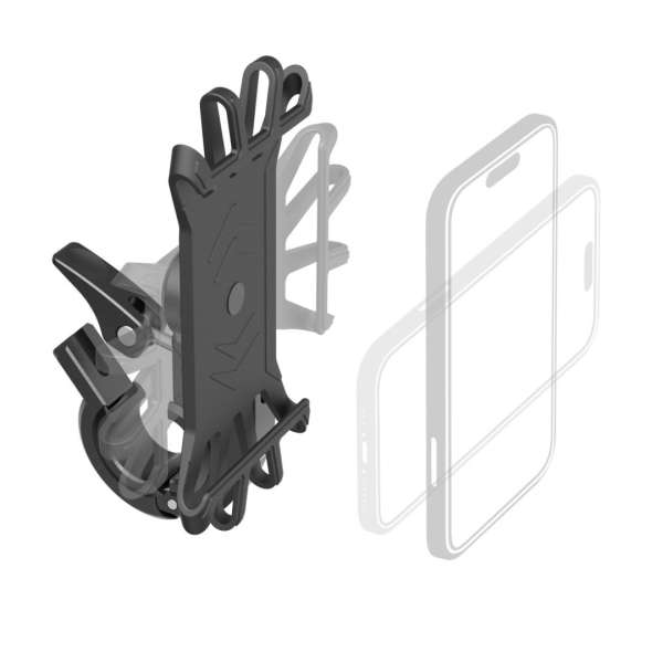Hama Mobile Phone Holder for E-Bikes Black