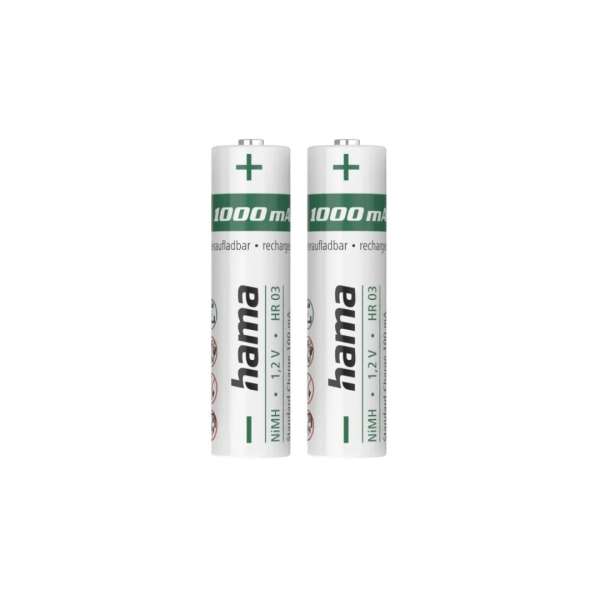 Hama NiMH AAA 1000mAh 2db/csomag