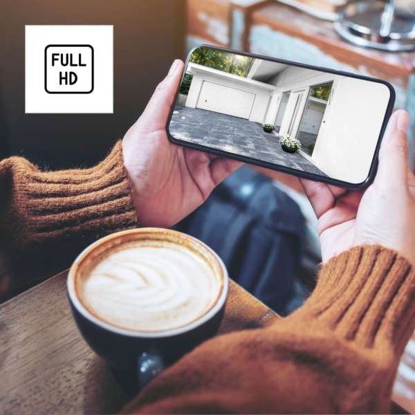 Hama Okos Wi-Fi Kamera FHD White