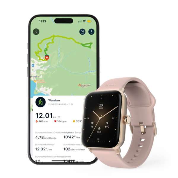 Hama SmartWatch 6010 Rose Gold