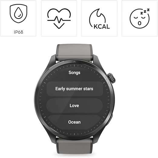 Hama SmartWatch 9000 Antracit