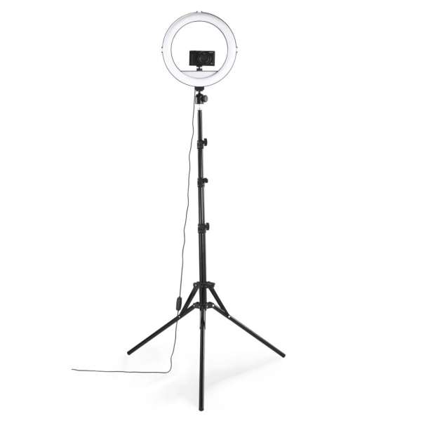 Hama SpotLight Steady 120 III LED Ringlight for Smartphone