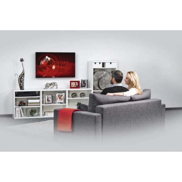 Hama TV Wall Bracket Rigid 191 cm (75") to 40 kg Wall Spacing 23mm