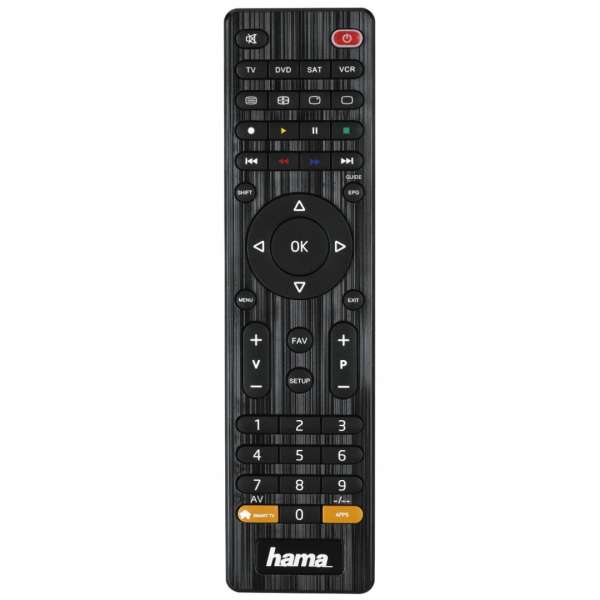 Hama 4IN1 Univerzális Távirányító Black