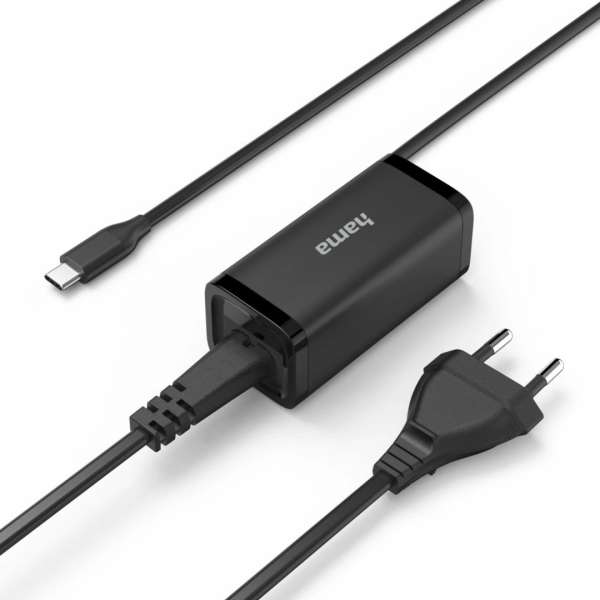 Hama 00200022 5-20V / 3A 45W Type-C univerzális hálózati notebook töltő
