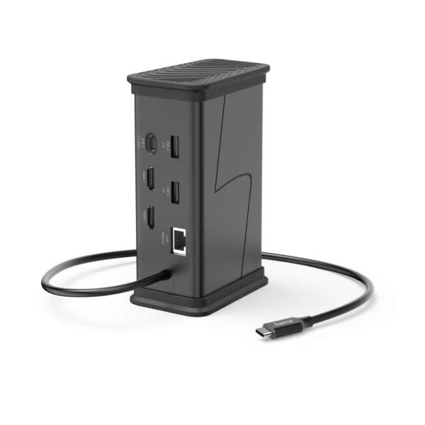 Hama USB 3.1 TYPE-C 9IN1 Dokkoló Grey