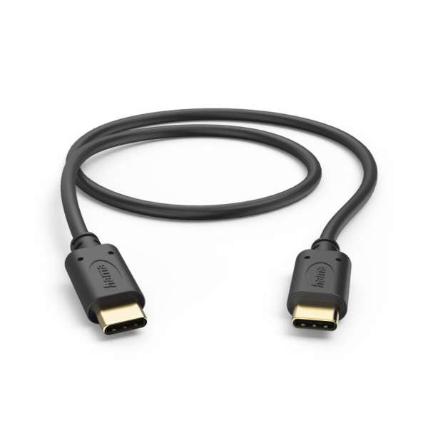 Hama USB-C to USB-C cable 0,5m Black