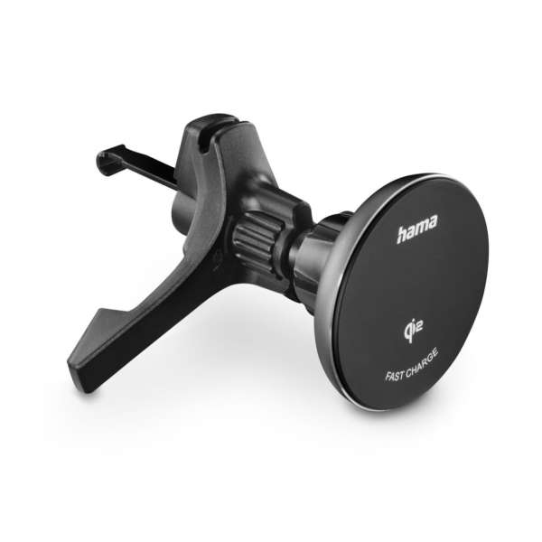 Hama Wireless Qi2 Charger Inductive Fast Charging in the Car 15W Black