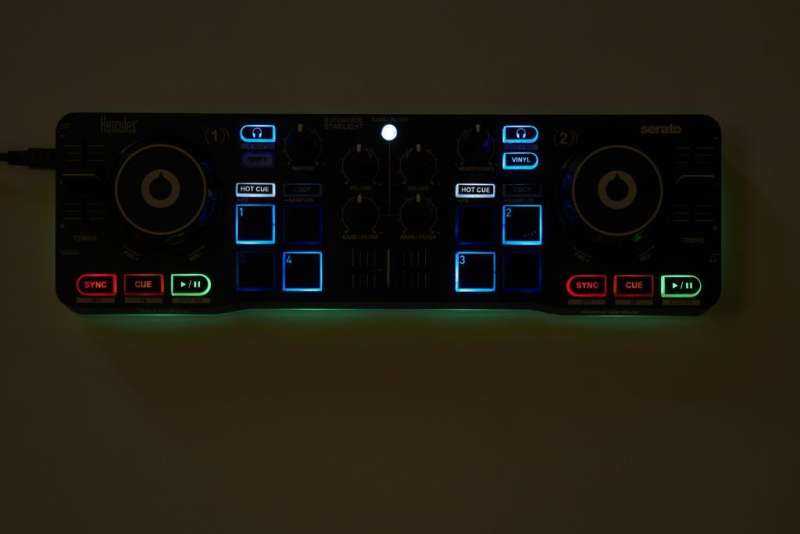Hercules DJControl Starlight Keverőpult Black