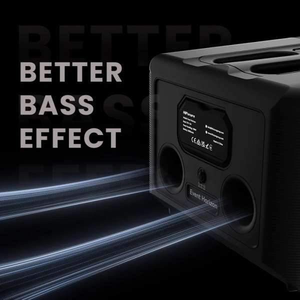 HiFuture Event Horizon Bluetooth Speaker Black