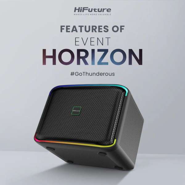 HiFuture Event Horizon Bluetooth Speaker Black