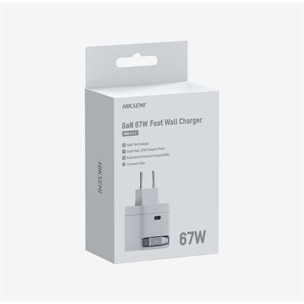 HikSEMI 67W Wall Charger White