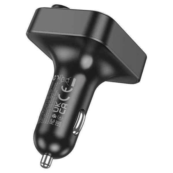 Hoco E85 Bluetooth FM-transmitter Black